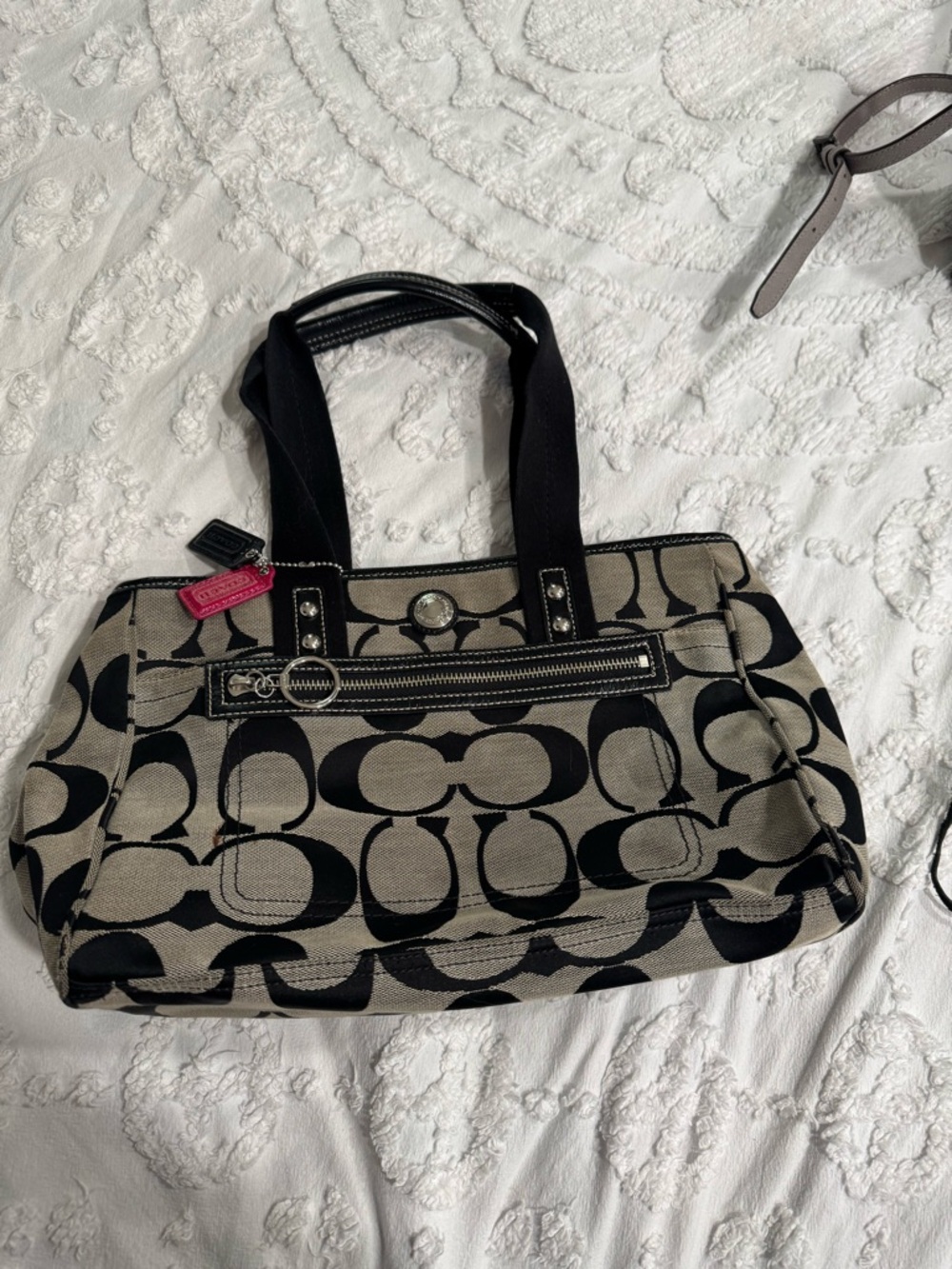 Y2K Coach Signature Canvas bag